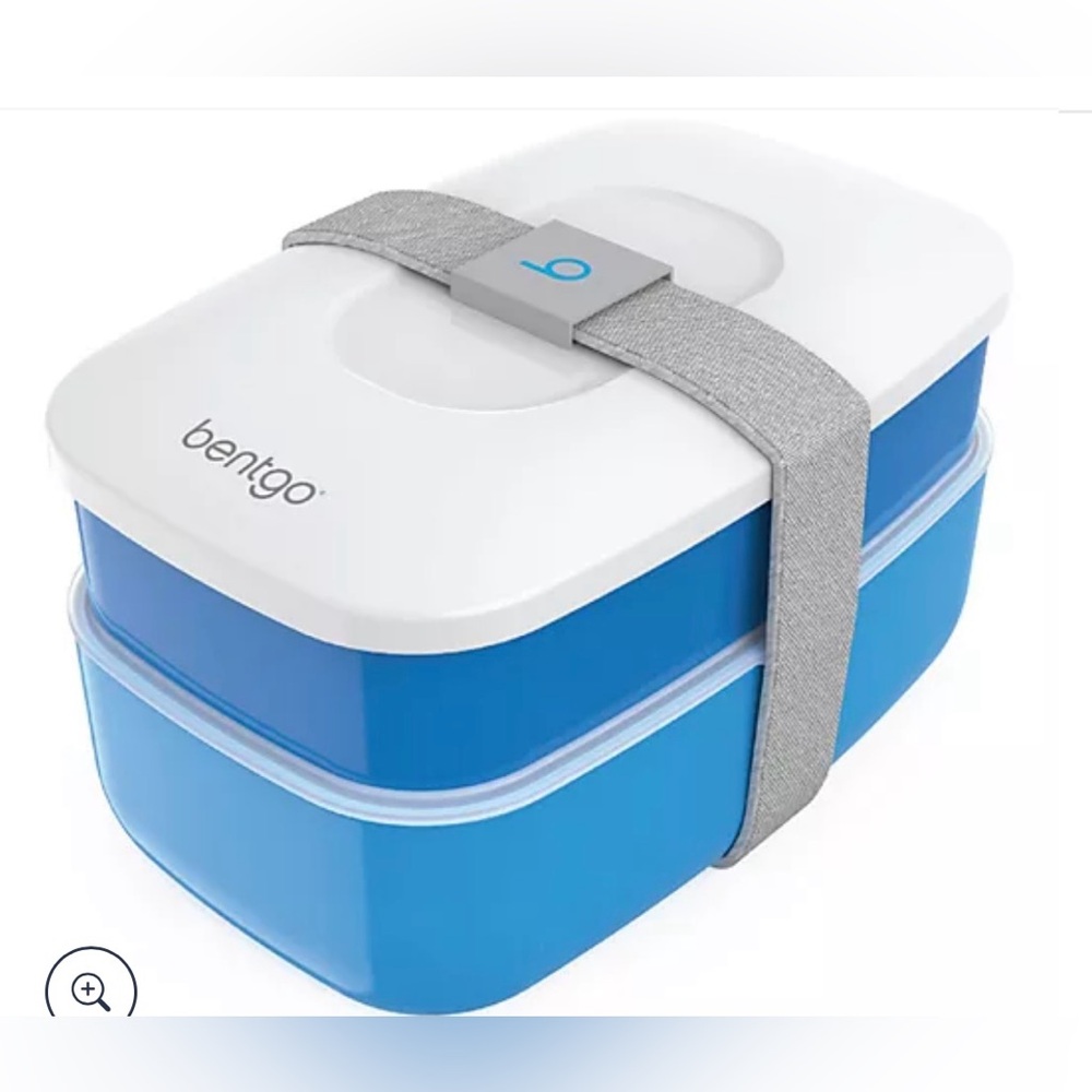 Bentgo Classic All-in-One Lunch Box blue white